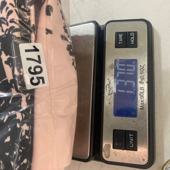 Luxe By Carmen Marc‎ Valvo Dress Size 12 Pink Black Fit & Flare - Picture 14 of 14